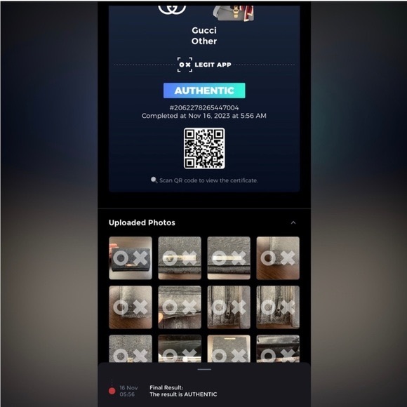 Gucci wallet Black leather and monogram canvas long bifold with COAuthenticity - Picture 16 of 16